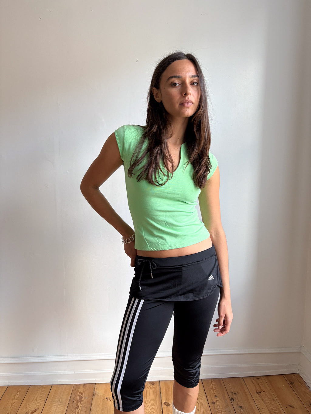 031 / adidas Capri With Built In Skirt