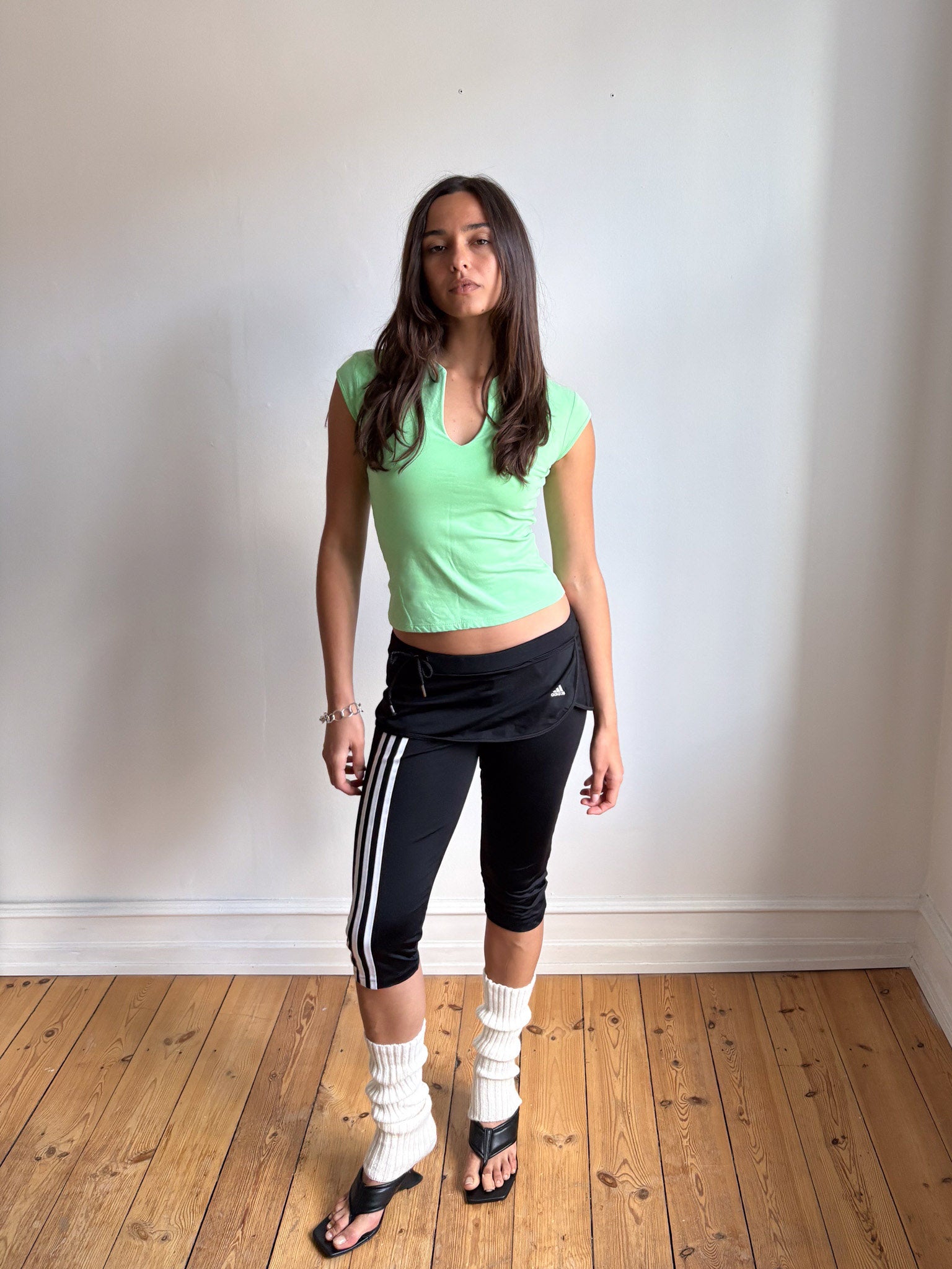 031 / adidas Capri With Built In Skirt