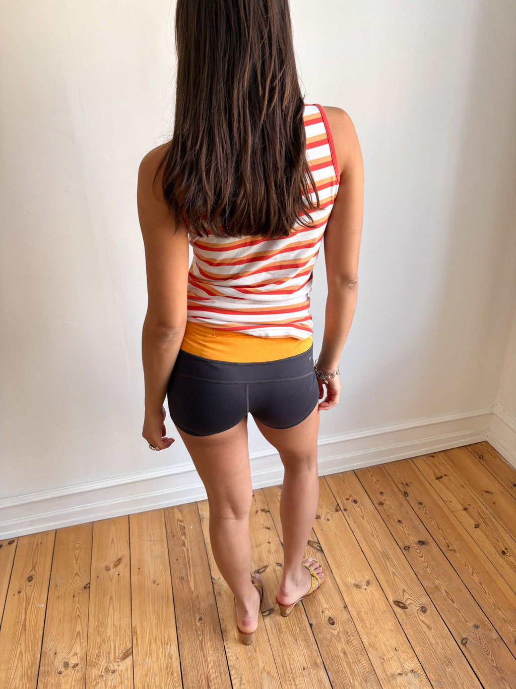 012 / Nike Orange Waistband Shorts
