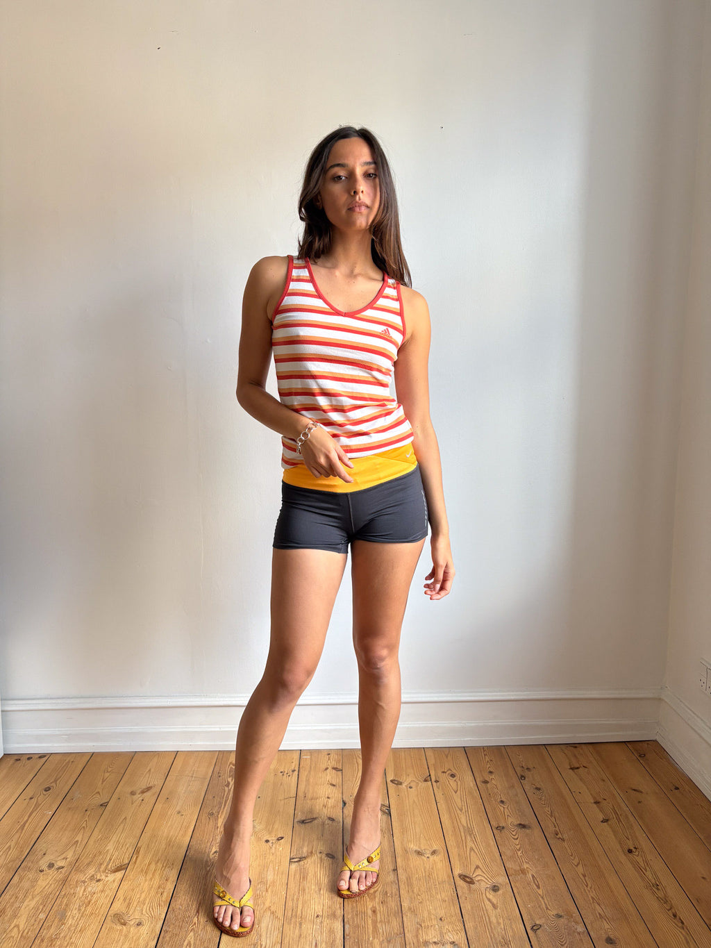 012 / Nike Orange Waistband Shorts
