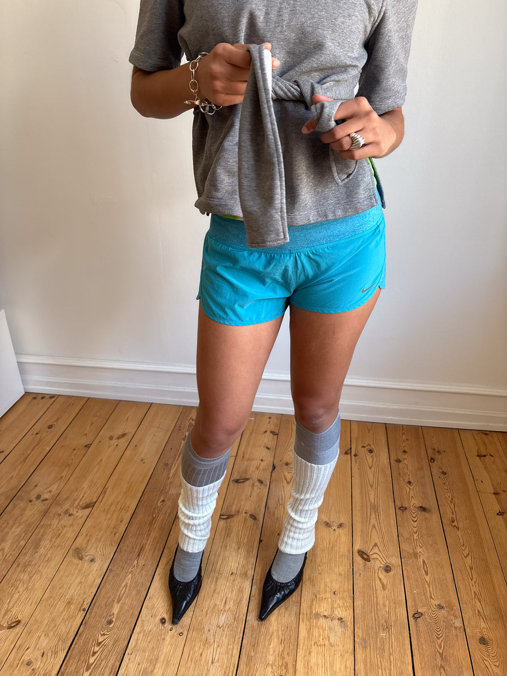 020 / Nike Grey Fleece Wrap Top
