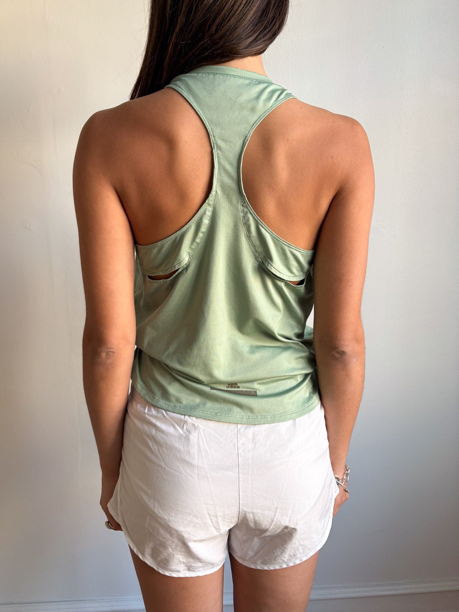 042 / adidas Stella Mcartney Green Tank