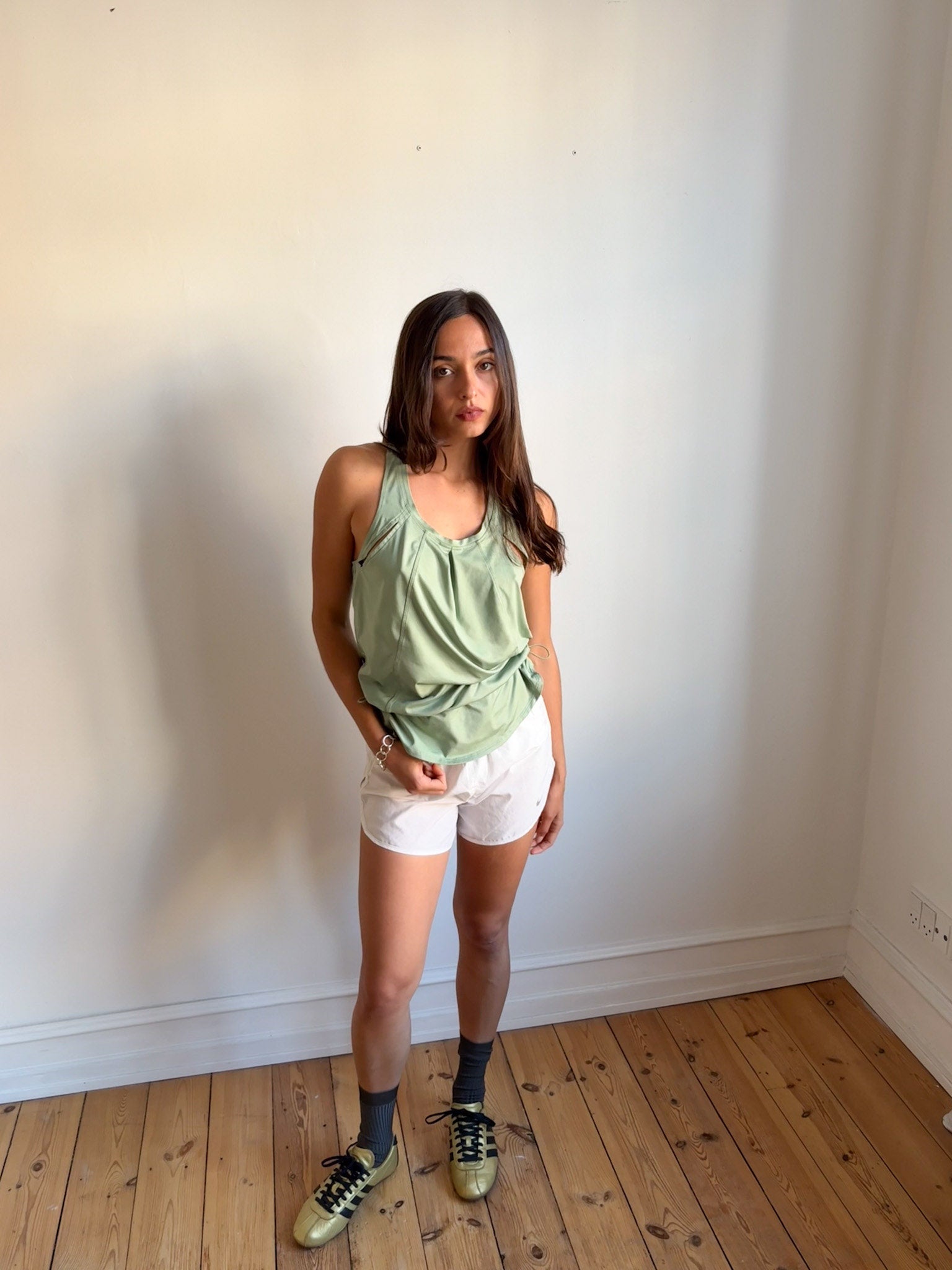 042 / adidas Stella Mcartney Green Tank
