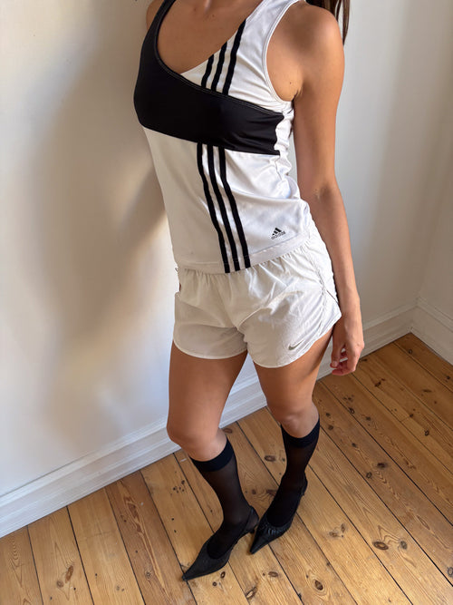 005 / adidas White Tank