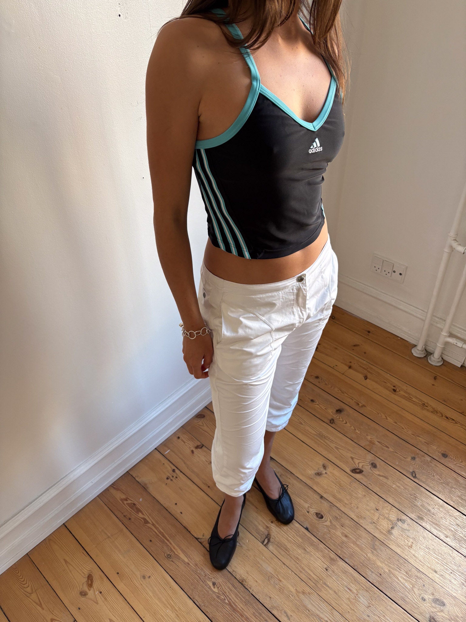 002 / adidas Crop Tank