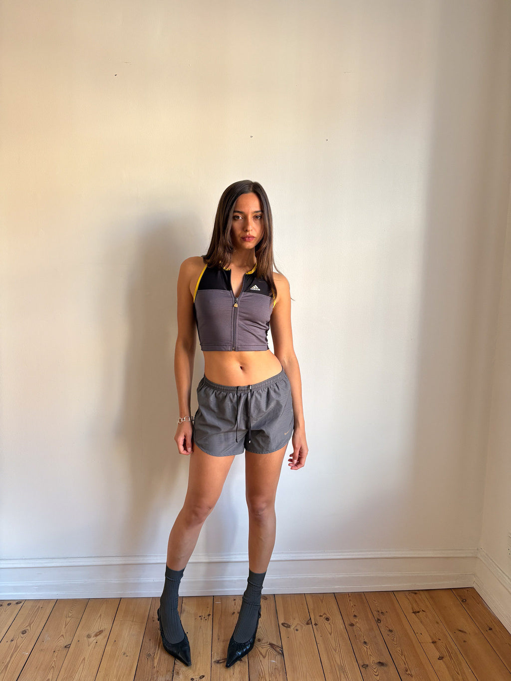 024 / adidas Zip Crop Tank