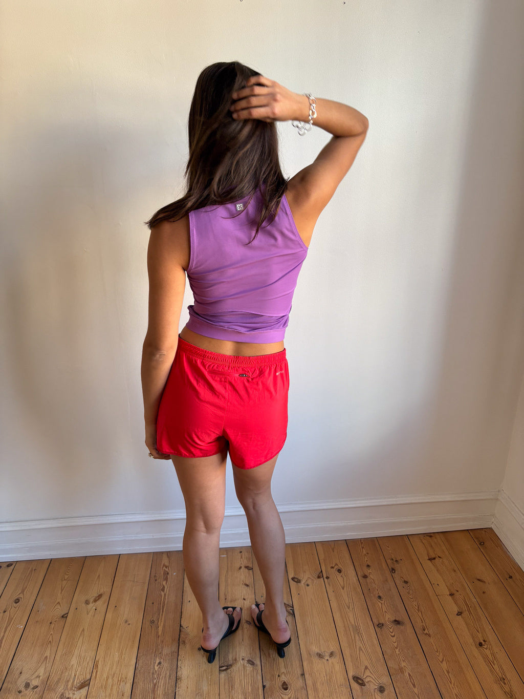 038 / Nike Red Running Short