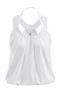 026 / adidas White Two-Layer Tank